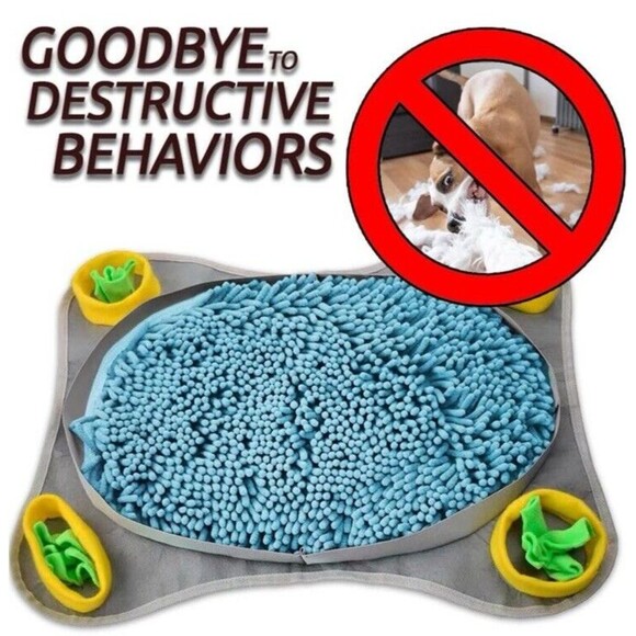 Washable Large Dog Snuffle Mat –Engaging & Fun Feeding Toy for Your Furry Friend - Picture 5 of 7